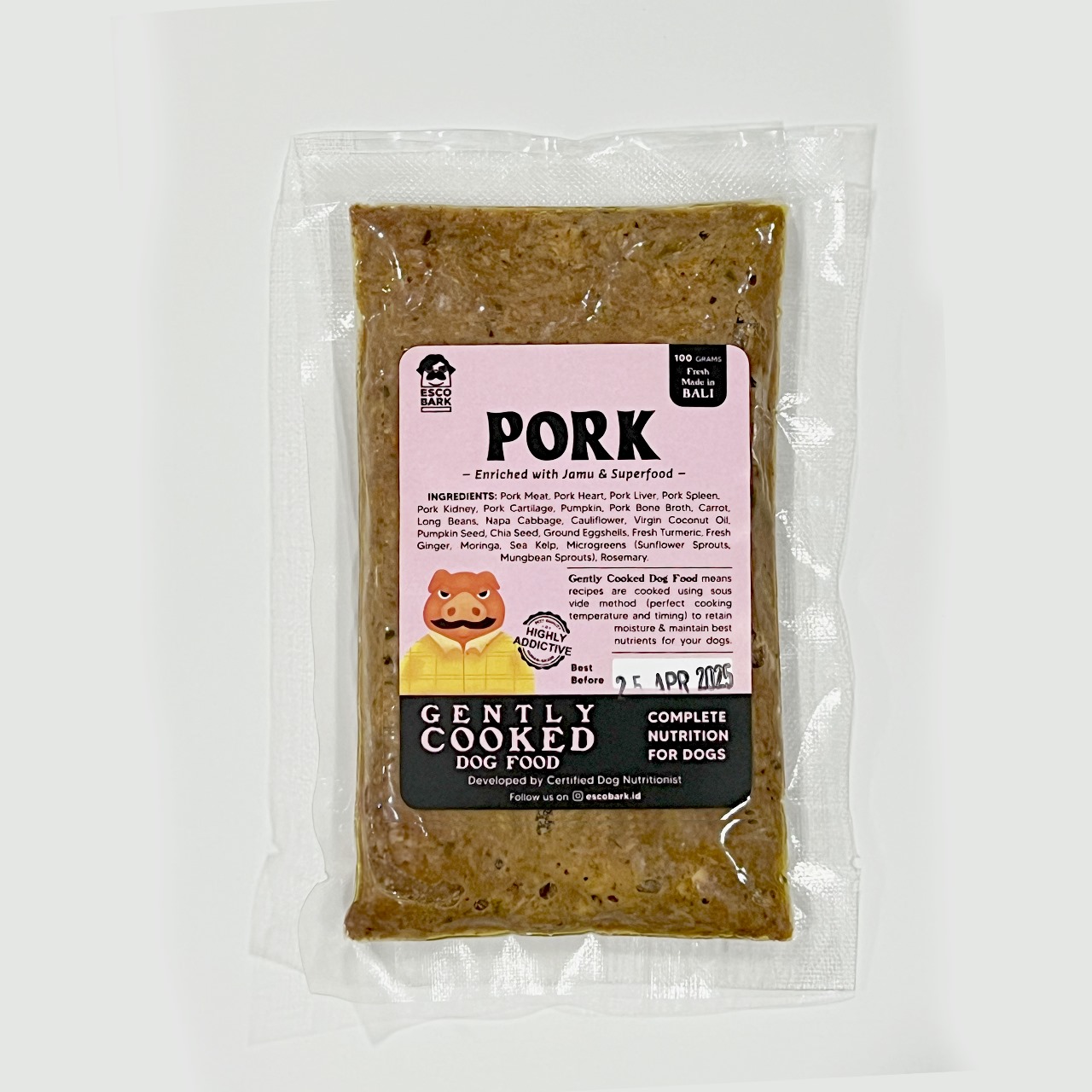 Escobark Cooked Pork